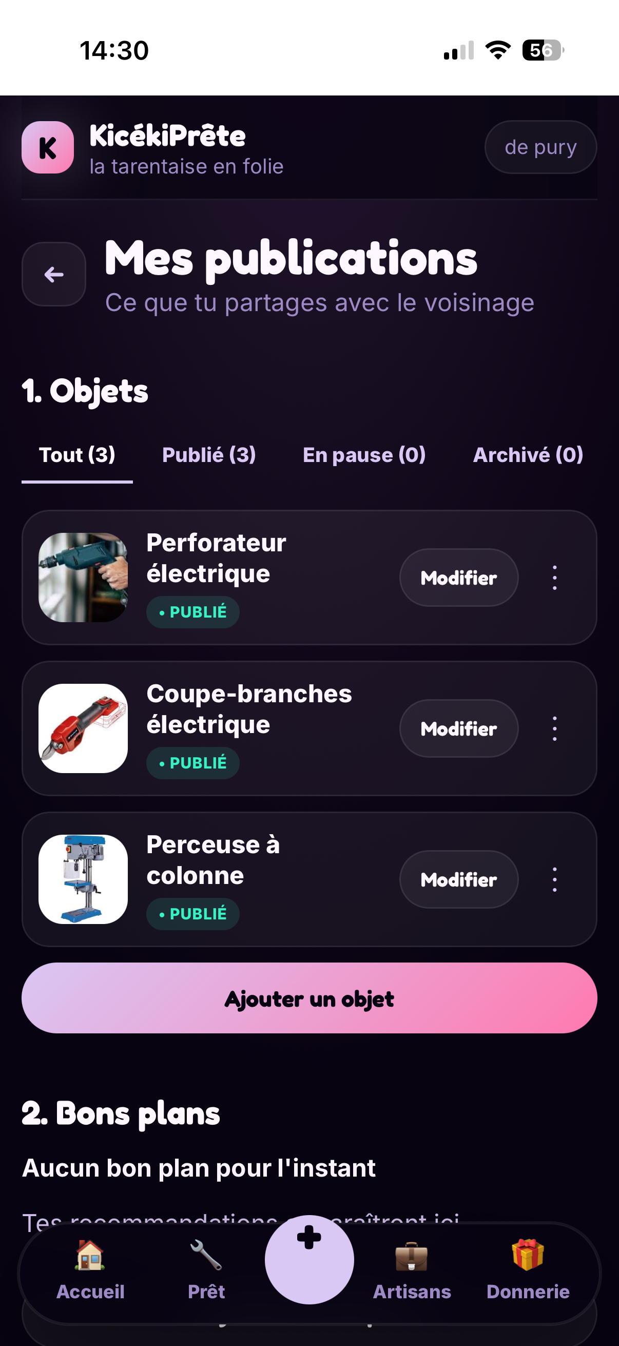 KicékiPrête : échanges entre voisins